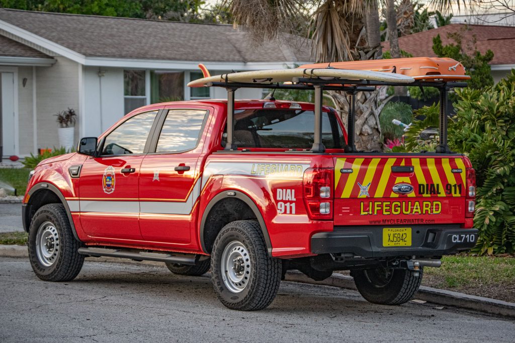 Clearwater Lifeguard vehicle. (File Photo: ClearwaterDaily.com)