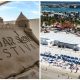Organizers ready exhibits at the 2024 Pier 60 Sugar Sand Festival in Clearwater Beach, March 25, 2024. (Photo: ClearwaterDaily)