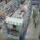 Surveillance video showing Clearwater firefighter Fisher Davis allegedly showing his genitals to a woman in a convenience store. (Source: Pinellas Park Police)